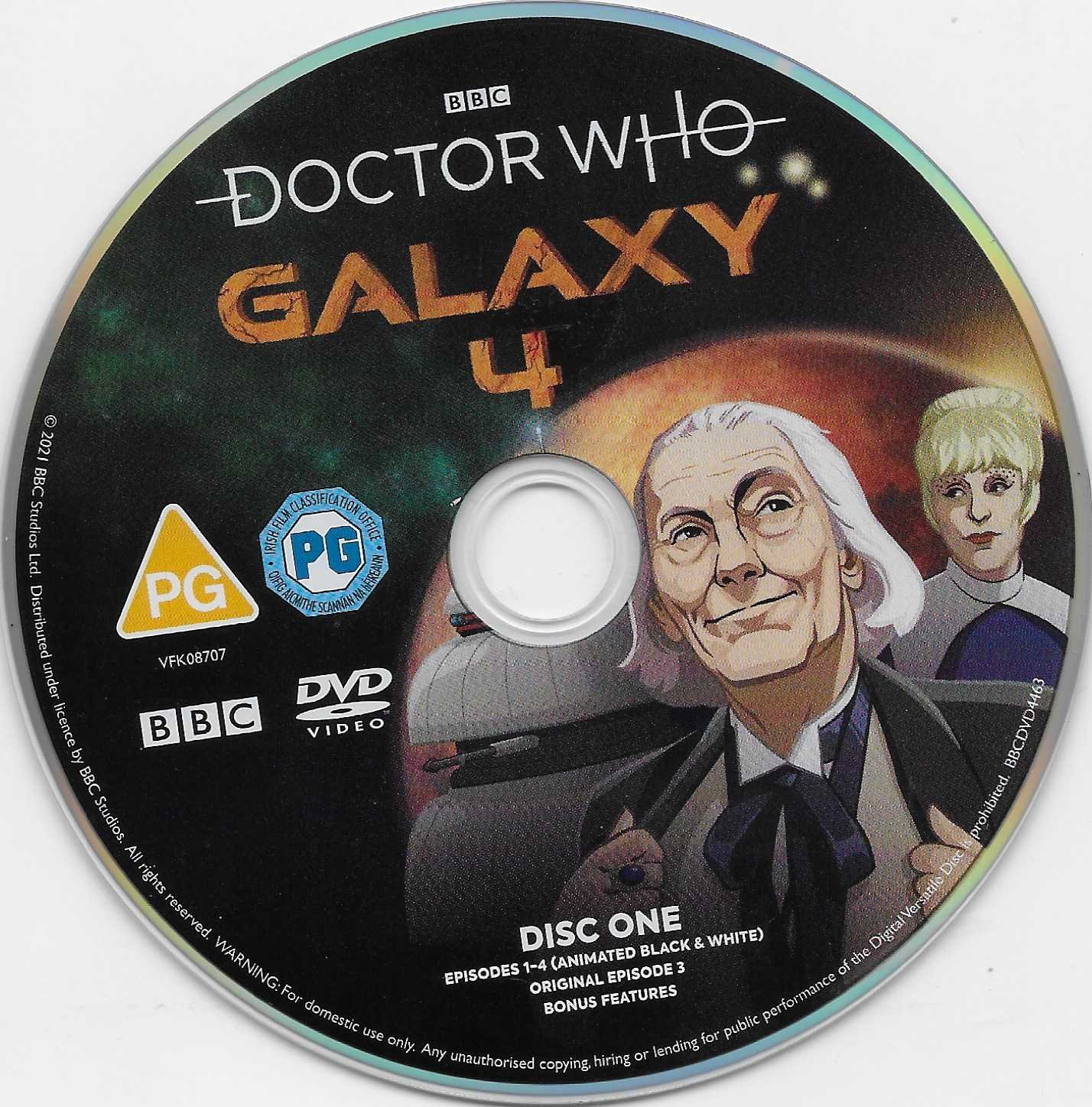 BBCDVD 4463 Doctor Who - Galaxy 4 DVD