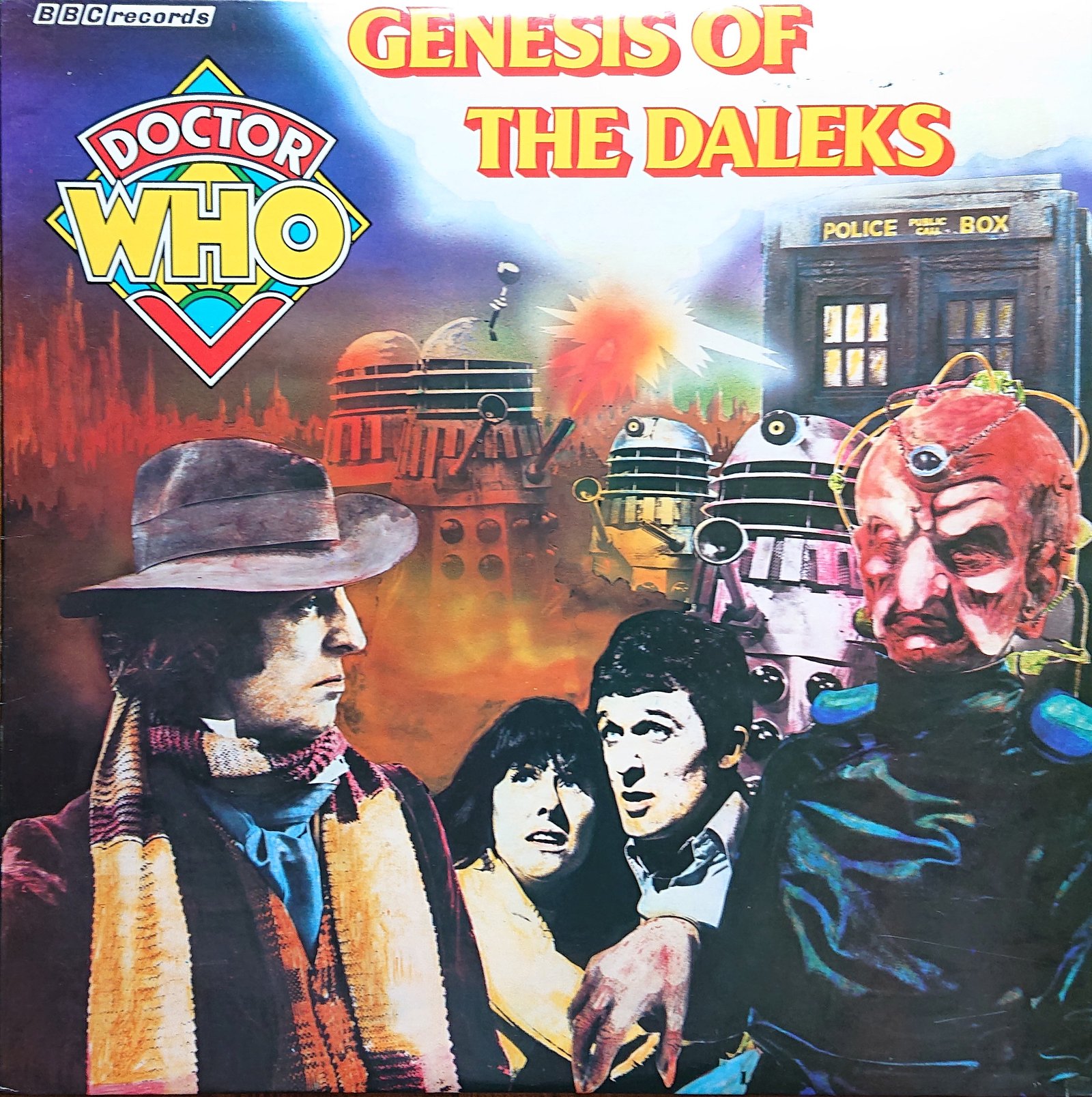 Picture of Doctor Who - Genesis of the Daleks by artist Terry Nation from the BBC albums - Records and Tapes library