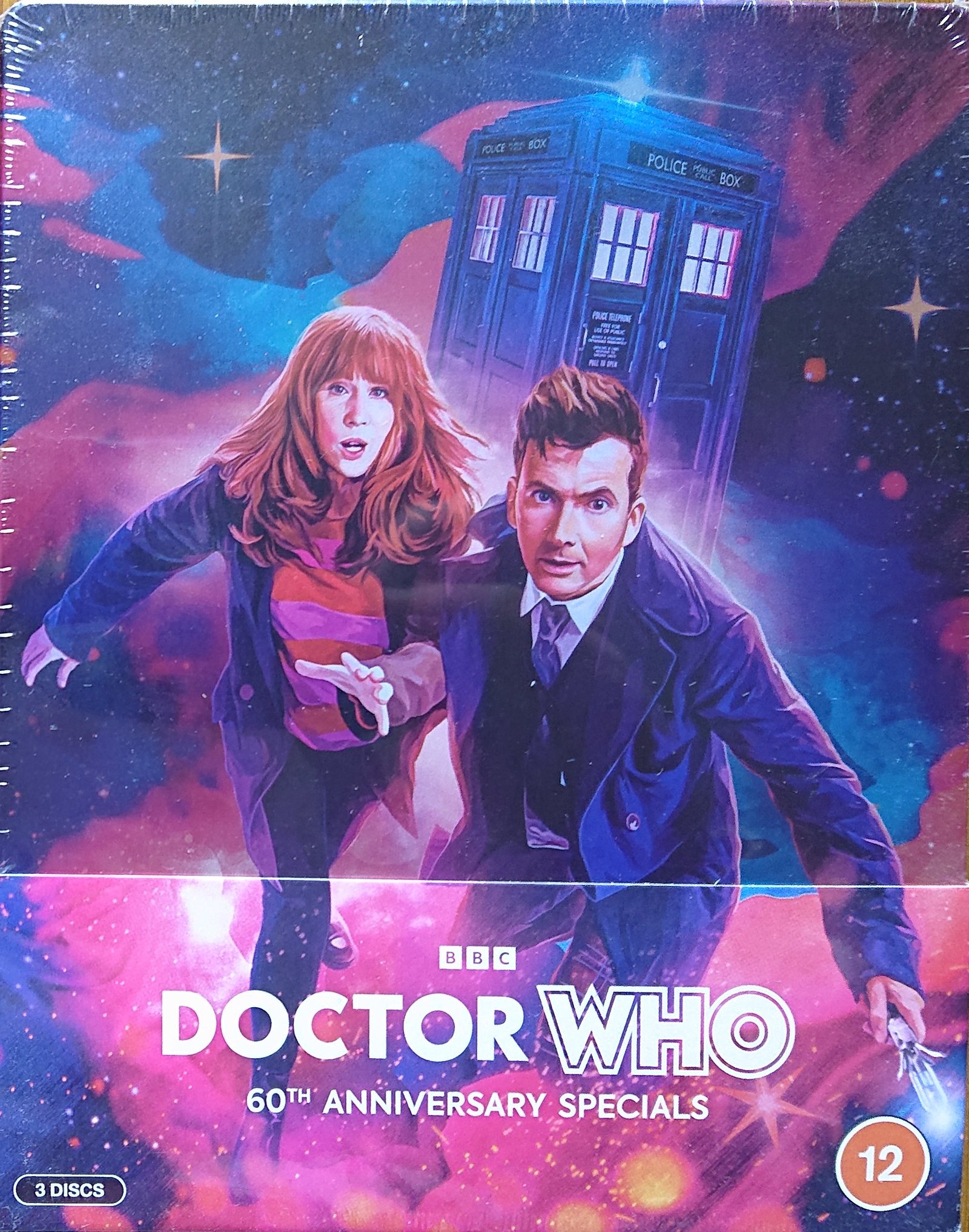 Picture of BBCBD 0581 Doctor Who - 60th anniversay specials by artist Russell T Davies from the BBC blu-rays - Records and Tapes library