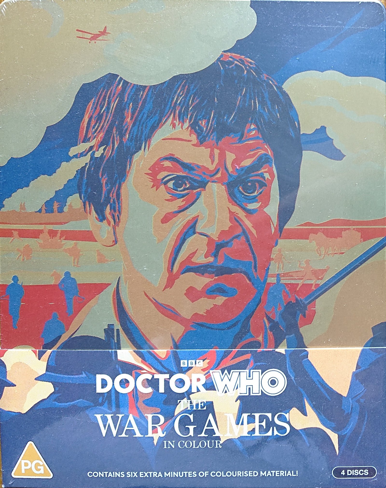 Picture of BBCBD 0623 Doctor Who - The war games - In colour by artist Terrance Dicks / Malcolm Hulke from the BBC blu-rays - Records and Tapes library