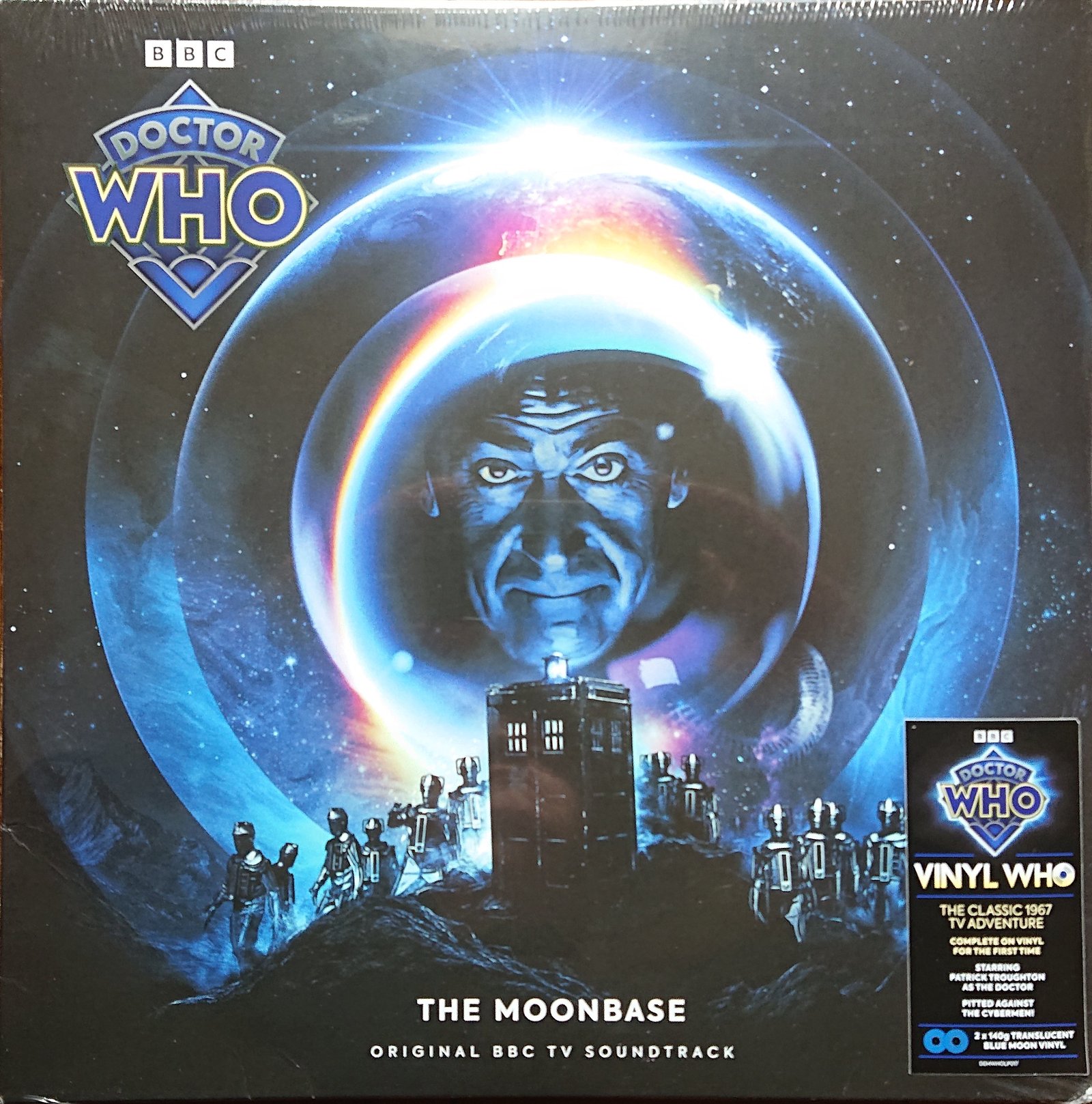 DEMWHOLP017 Doctor Who - The moonbase Kit Pedler from the BBC records and Tapes library Front cover of DEMWHOLP017